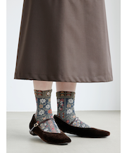 フロートアートブロッキングショートソックス