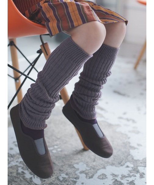 キッズ SIZE FREE リブレッグウォーマー