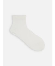 【涼感ドライ】フロントヘリンボーンメッシュショートソックス