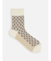 ゴム口ソフトレトロフロートショートソックス