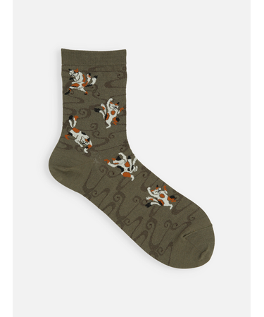 JAPAN猫又ショートソックス