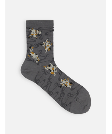 JAPAN猫又ショートソックス