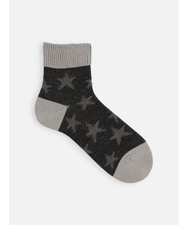 【Tabio MEN】星柄リンクスショート