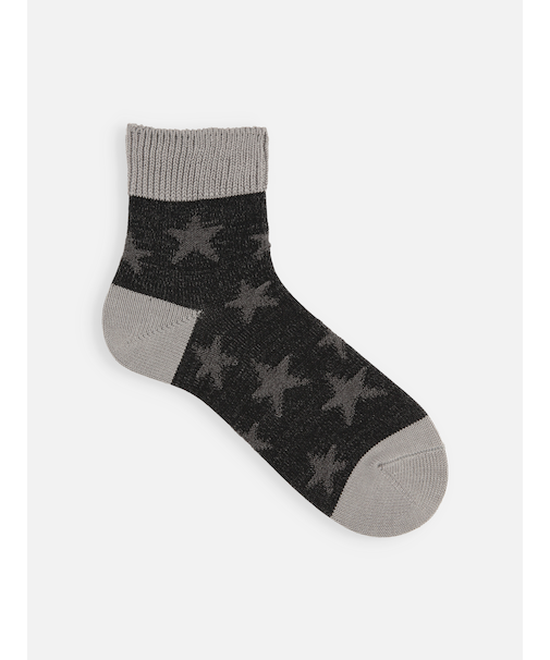 【Tabio MEN】星柄リンクスショート