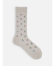 【Tabio MEN】カクテル柄レギュラー丈ソックス