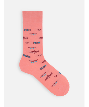 【Tabio MEN】レトロフィッシュレギュラー丈ソックス