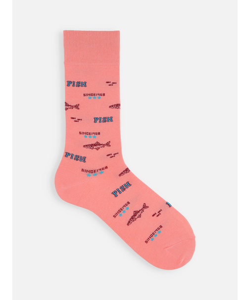 【Tabio MEN】レトロフィッシュレギュラー丈ソックス