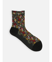 秋の実りフロートショートソックス