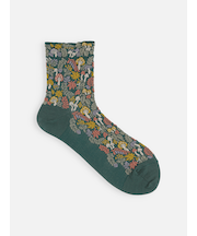 秋の実りフロートショートソックス