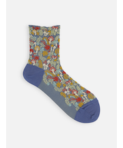 秋の実りフロートショートソックス