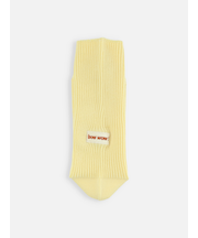 BOX刺繍リブソックス