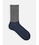 【Tabio MEN】足首ウールワッフルソックス