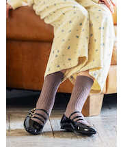 縄柄ショートソックス