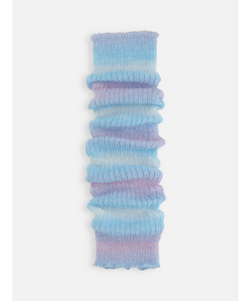 ふわふわグラデボーダー2WAYウォーマー