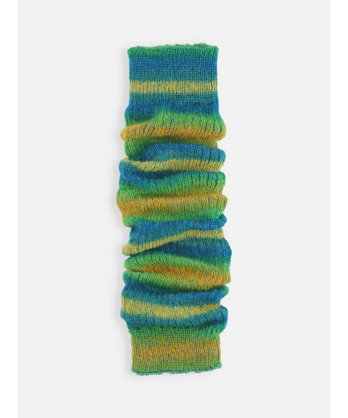 ふわふわグラデボーダー2WAYウォーマー