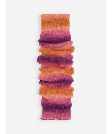 ふわふわグラデボーダー2WAYウォーマー