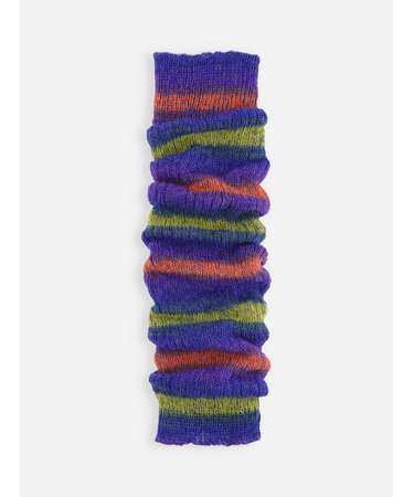 ふわふわグラデボーダー2WAYウォーマー