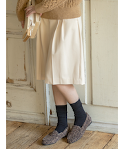 PUREWOOL薄手3×1リブスリーク