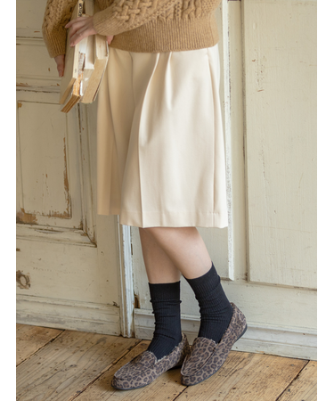 PUREWOOL薄手3×1リブスリーク