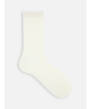 PUREWOOL薄手3×1リブスリーク