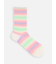 ふわふわグラデボーダーソックス