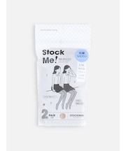 【伝線しにくい】2PAIR ストッキング / L-LLサイズ
