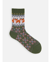 キツネレトロウィンターJQソックス