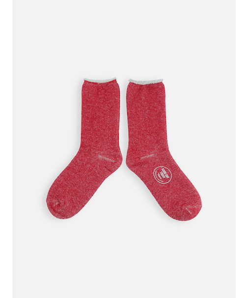 オーガニックコットンスウェットパイルルームソックス