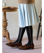 フラワーダマスクハイソックス