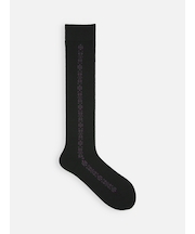 フラワーダマスクハイソックス