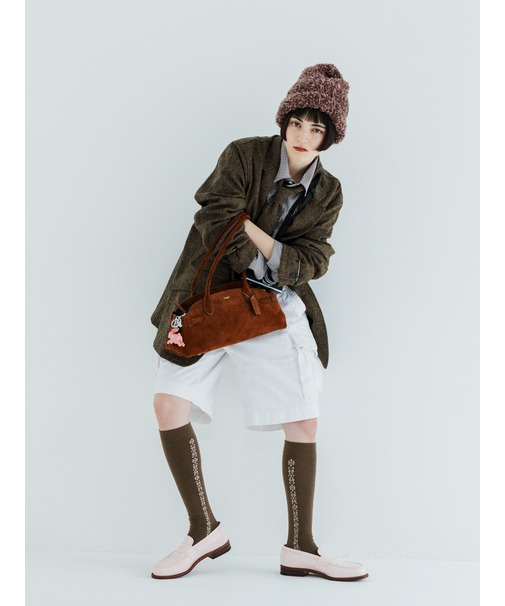 フラワーダマスクハイソックス