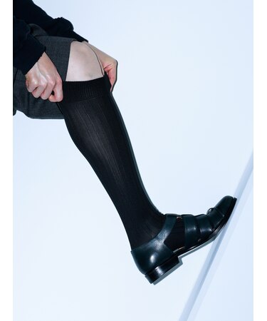 【Tabio MEN】DRYリブハイソックス