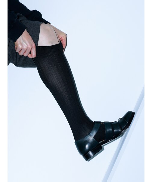 【Tabio MEN】DRYリブハイソックス