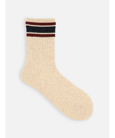 ふわふわクリケットセーター風ソックス