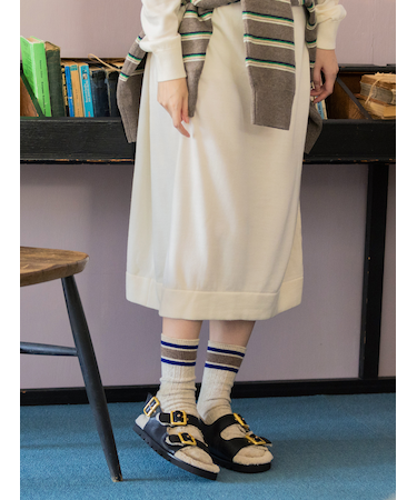 ふわふわクリケットセーター風ソックス