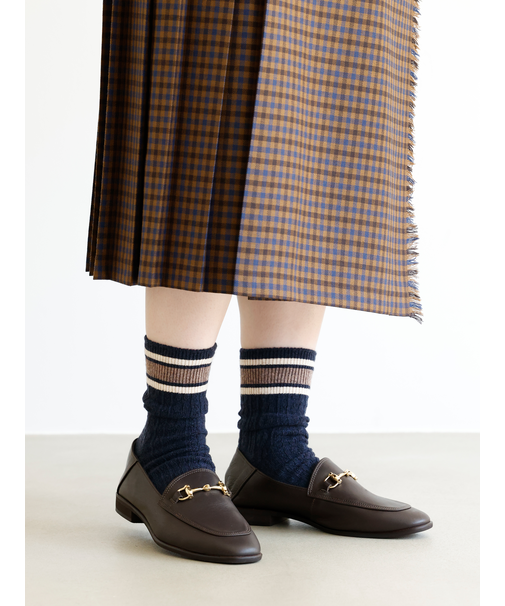 ふわふわクリケットセーター風ソックス
