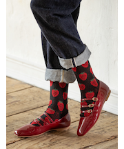 ふわふわイチゴJQソックス