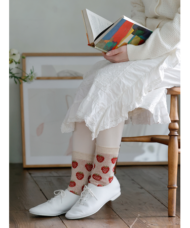 ふわふわイチゴJQソックス