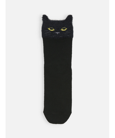 ミンクモール猫ショートソックス