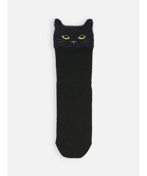 ミンクモール猫ショートソックス