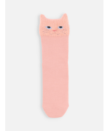 ミンクモール猫ショートソックス