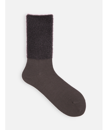 ミンクモール切替リブベタソックス