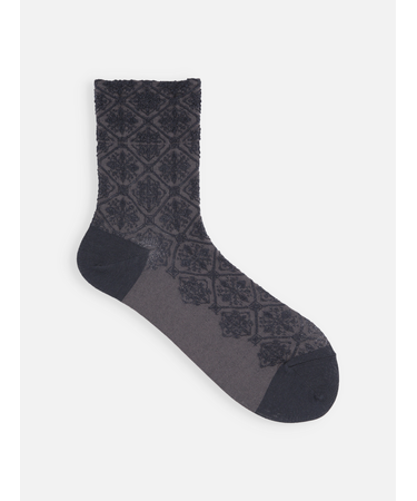 バナウォームフロートウィンタータイルショートソックス