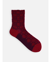 バナウォームフロートウィンタータイルショートソックス