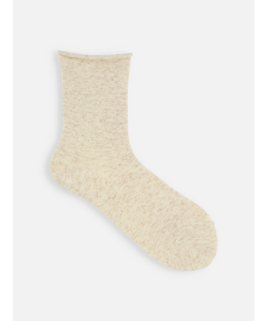 紡毛ロールショートソックス