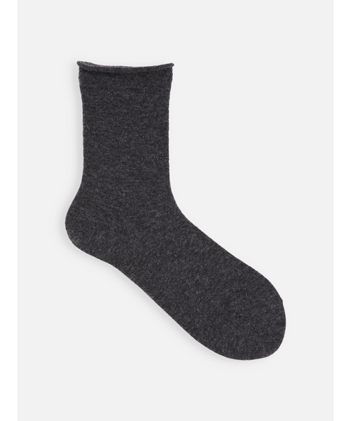 紡毛ロールショートソックス