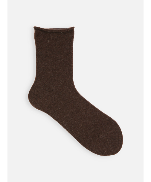 紡毛ロールショートソックス