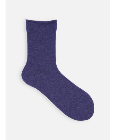 紡毛ロールショートソックス