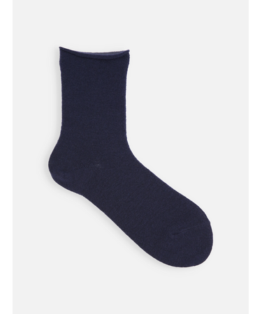 紡毛ロールショートソックス