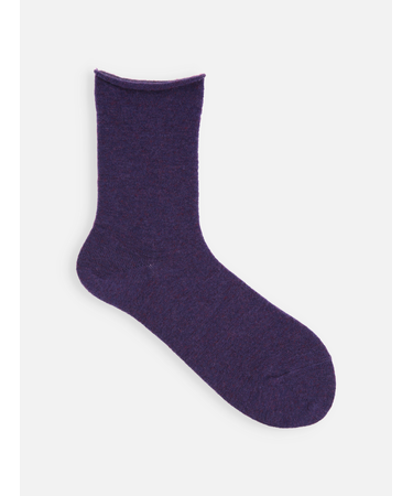 紡毛ロールショートソックス